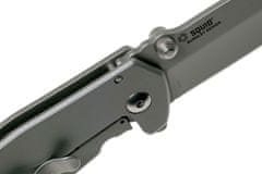 CRKT CR-2492 SQUID ASSISTED SILVER malý kapesní nůž s asistencí 5,6 cm, celoocelový, šedá