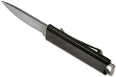 CRKT CR-2425 SCRIBE BLACK nůž na krk 4,4 cm, Stonewash, plast ABS, pouzdro