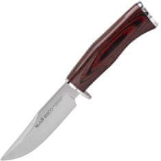 BRACO-11R 110mm blade, coral pakkawood and stainless steel guard