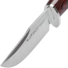 BRACO-11R 110mm blade, coral pakkawood and stainless steel guard