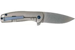 Kizer Ki3471 Gemini Gray Titanium kapesní nůž 7,9 cm, Stonewash, šedá, titan 