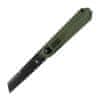 Ki3570A3 De L'Orme Green kapesní nůž 7,4 cm, černá, zelená, G10