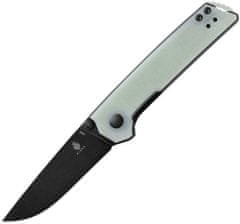 Kizer V3516N7 Domin Mini Jade kapesní nůž 7,3 cm, černá, transparentní, nefrit, G10