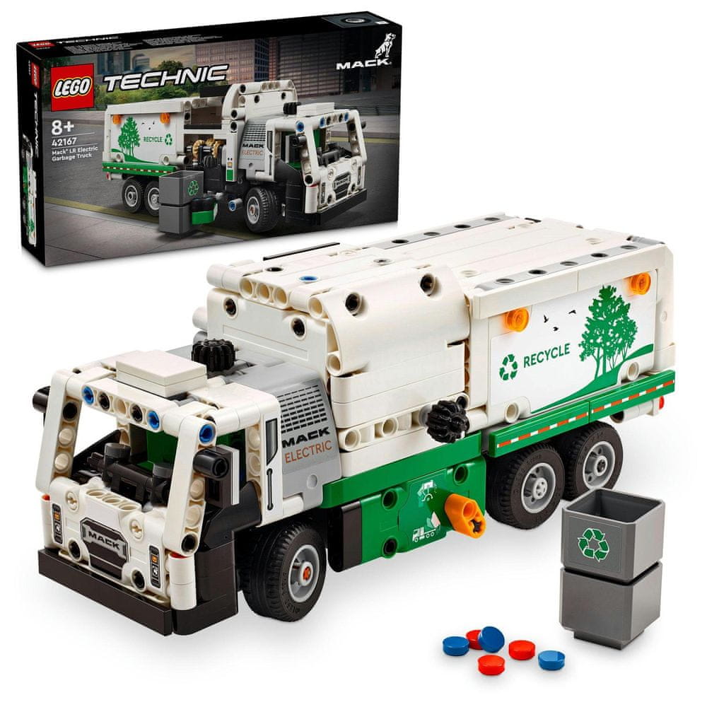 Levně LEGO Technic 42167 Popelářský vůz Mack LR Electric