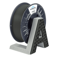 Aurapol AURAPOL ABS 3D Filament Břidlicová Šedá 850g 1,75 mm