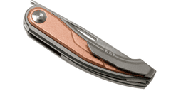Kizer Ki3554A2 Apus Titanium + Copper kapesní nůž 7,7 cm, titan, měď