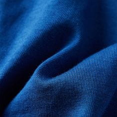 Vidaxl Dětské tričko s dlouhým rukávem Tygr tmavě modré 140