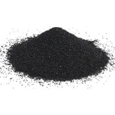 shumee Akvarijní písek 25 kg černý 0,2–2 mm