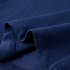 Vidaxl Dětské tričko s dlouhým rukávem potisk zvířat námořnicky modré 116