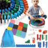 sapro Dřevěné domino barevné 360 ks Kruzzel 22914
