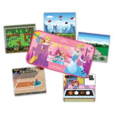 Lexibook Herní konzole Cyber Arcade Pocket 1,8" Disney Princezny