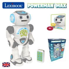 Lexibook Mluvící robot Powerman Max (anglická verze)