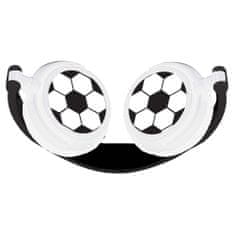 Lexibook Skládací drátová sluchátka s fotbalovým designem