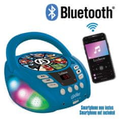Lexibook Svítící Bluetooth CD přehrávač Avengers