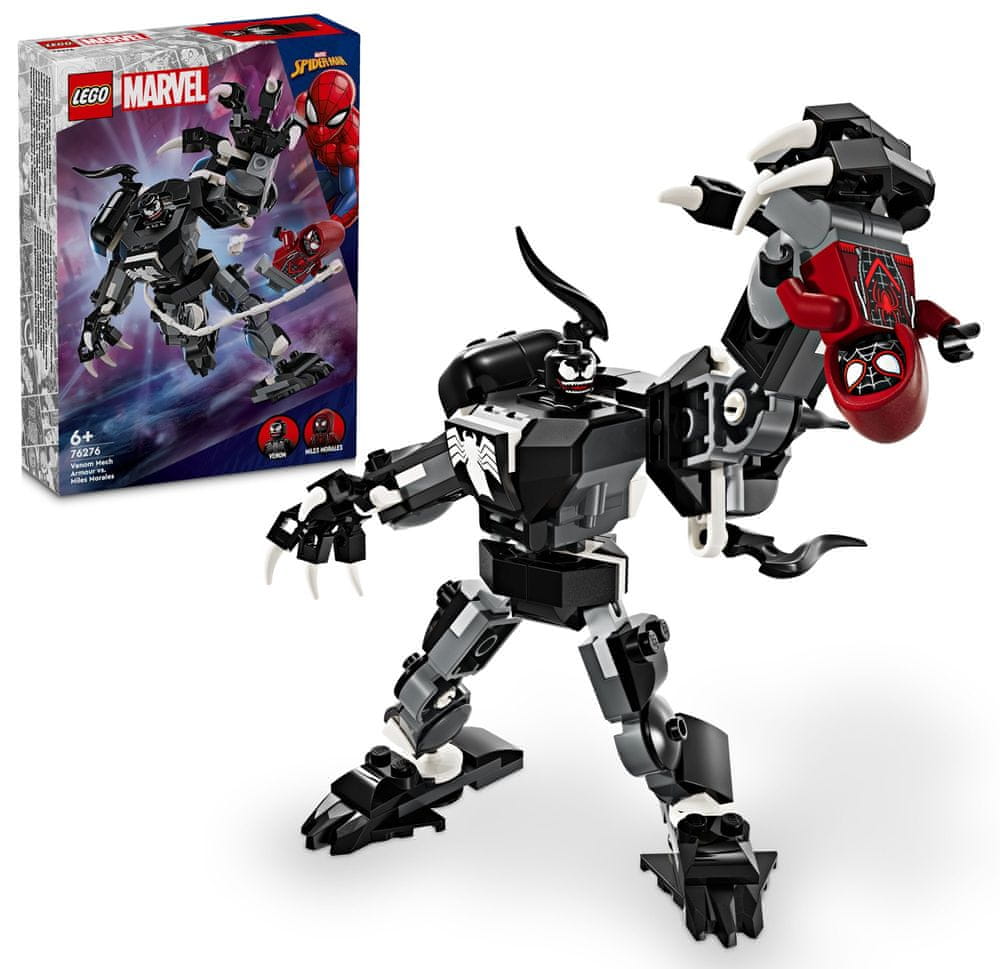 Levně LEGO Marvel 76276 Venom v robotickém brnění vs. Miles Morales