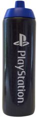 CurePink Plastová láhev na pití Plystation: Logo (objem 700 ml)