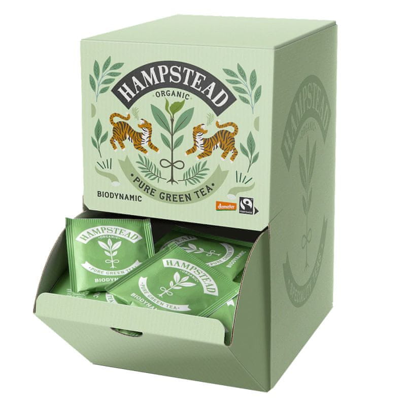 Levně Hampstead Tea London BIO zelený čaj 250ks
