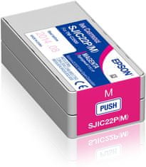 Epson ColorWorks SJIC22P(M): Ink cartridge, magenta, pro CW C3500 (C33S020603)
