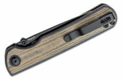 Kizer V3594C2 Rapids Black & Green kapesní nůž 8,8 cm, černá, zelená, G10, Micarta