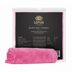 Lotus Pink Buffing Towel 550gsm