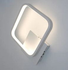 Kaxl LED svítidlo nástěnné 14W, bílé, 20x23cm