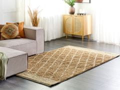 Beliani Jutový koberec 160 x 230 cm béžový ZORAVA
