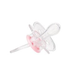 Canpol babies Dudlík silikonový symetrický 0-6m Newborn Baby růžová