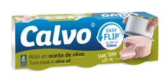 CALVO Calvo Tuňák v olivovém oleji 3x65 g