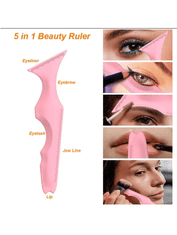 KN Multifunkční pomůcka na vylepšení nanášení makeupu (růžová)