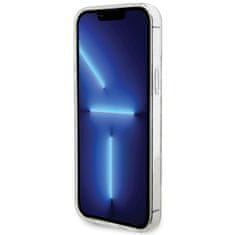 Originální pouzdro hardcase Karl&amp;Choupette Glitter MagSafe KLHMP13XHGKCNOT pro Iphone 13 Pro Max transparentní