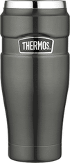 Thermos Vodotěsný termohrnek - metalicky šedá 0,47