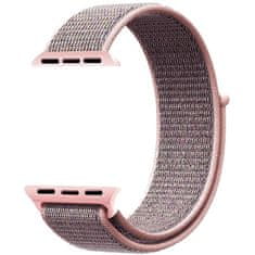 4wrist Provlékací řemínek pro Apple Watch - PINK SAND 38/40/41 mm