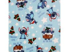 sarcia.eu DISNEY Stitch Modrá deka/přehoz, vánoční deka 120x150 cm OEKO-TEXX 