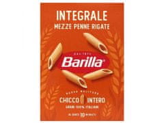 Barilla BARILLA Integrale Mezze Penne Rigate - Celozrnné těstovinové trubičky, těstoviny penne 500g 12 baliki