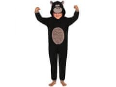 sarcia.eu Gorila Jednodílné fleecové pyžamo, onesie s kapucí 5-6 let 116 cm