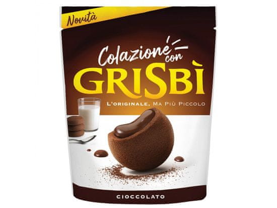 sarcia.eu MATILDE VICENZI Grisbi Cioccolato - italské piškoty s tekutou čokoládovou náplní 250g