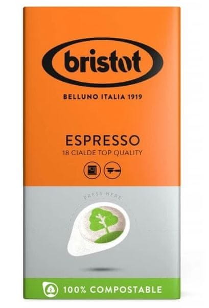 Levně Bristot Espresso ESE pody 18 ks