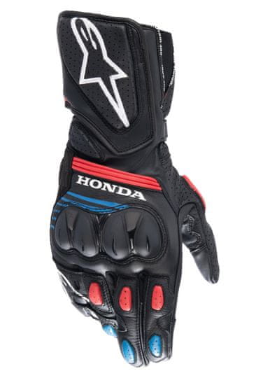 Alpinestars rukavice SP-8 HONDA kolekce, (černé/červené/modré) 2024