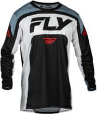 Fly Racing dres LITE, - USA 2024 (černá/bílá/šedá, vel. L)