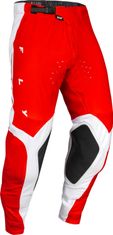 Fly Racing kalhoty EVOLUTION DST. - USA 2024 (červená/bílá/červená iridium, vel. 30)