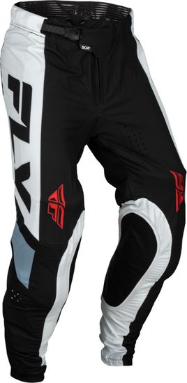 Fly Racing kalhoty LITE, - USA 2024 (černá/bílá/šedá)