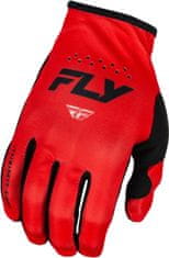 Fly Racing rukavice LITE, - USA 2024 (červená/černá, vel. 2XL)