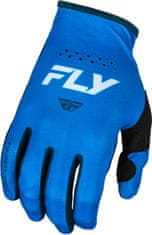 Fly Racing rukavice LITE, - USA 2024 (modrá/bílá, vel. 2XL)