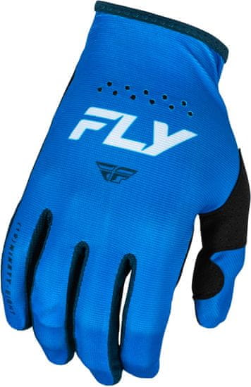 Fly Racing rukavice LITE, - USA 2024 (modrá/bílá)