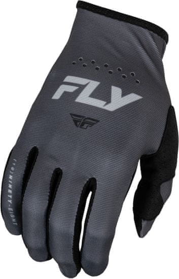 Fly Racing rukavice LITE, - USA 2024 (šedá/černá)