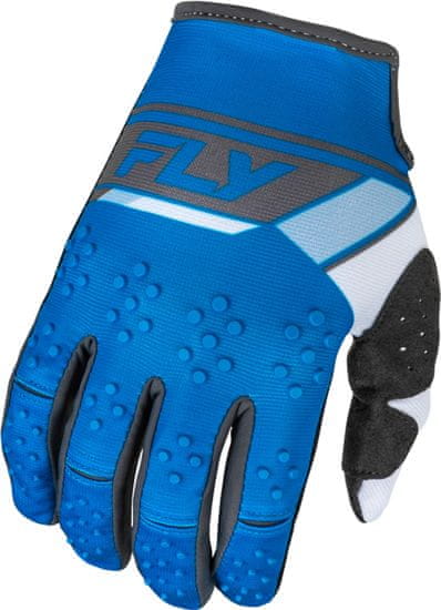 Fly Racing rukavice KINETIC PRIX, - USA 2024 (modrá/šedá)