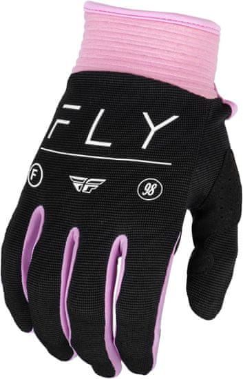 Fly Racing rukavice F-16, - USA 2024 dámské (černá/levandulová)
