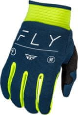 Fly Racing rukavice F-16, - USA 2024 (modrá/hi-vis/bílá, vel. 3XL)