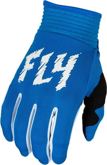 Fly Racing rukavice F-16, - USA 2024 dětské (modrá/bílá)