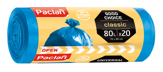 Artesia Paclan classic pytle na odpad 80 L, 20 ks